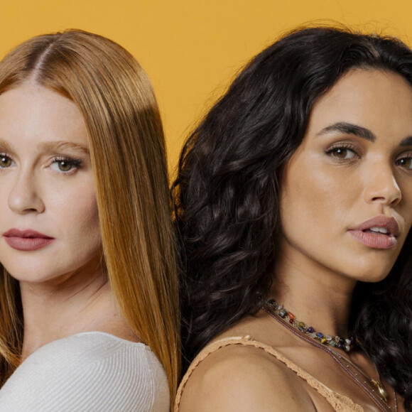 O estilo de Preciosa Montebello (Marina Ruy Barbosa) é completamente distinto do visual de Luna (Giovanna Cordeiro)