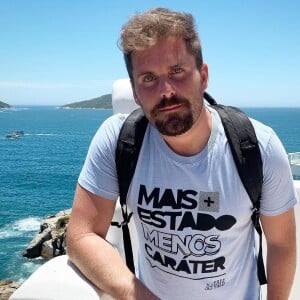 Thiago Gagliasso é deputado estadual pelo Rio de Janeiro