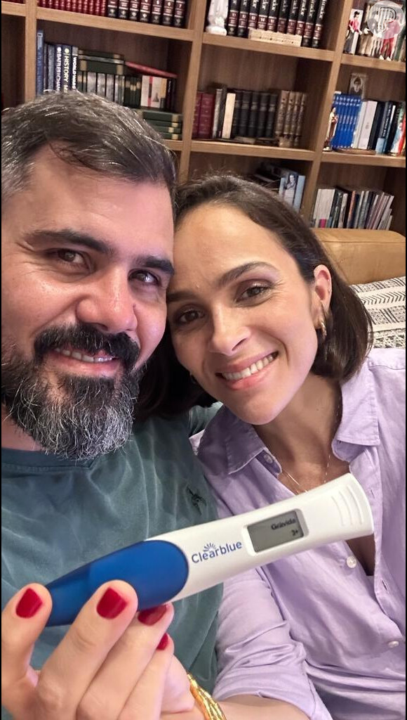 Letícia e Juliano Cazarré anunciaram recentemente que serão pais pela 6ª vez