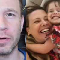 Filha de Tiago Leifert, em tratamento contra câncer, protagoniza vídeo fofo e 'dispensa' o apresentador: 'Mamãe é a melhor'