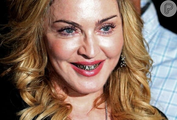 Madonna também já decorou seus dentes com o grillz