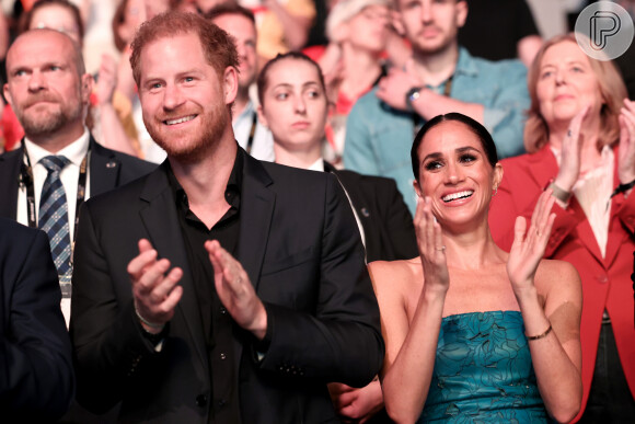 Meghan Markle acompanhou Príncipe Harry em evento da Invictus Games neste sábado (16)