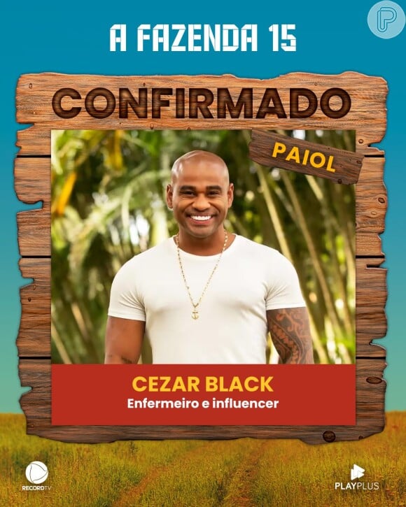 'A Fazenda 2023': Cezar Black, que se destacou no 'BBB 23', está no Paiol da 15ª edição do reality rural