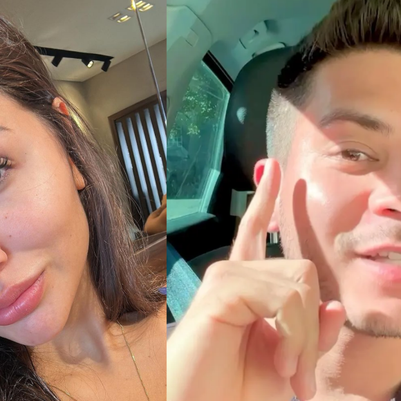 Grávida, ex de Arthur Aguiar desabafa e insinua que a culpa pelo fim do namoro foi dele: 'O livre arbítrio está aí'