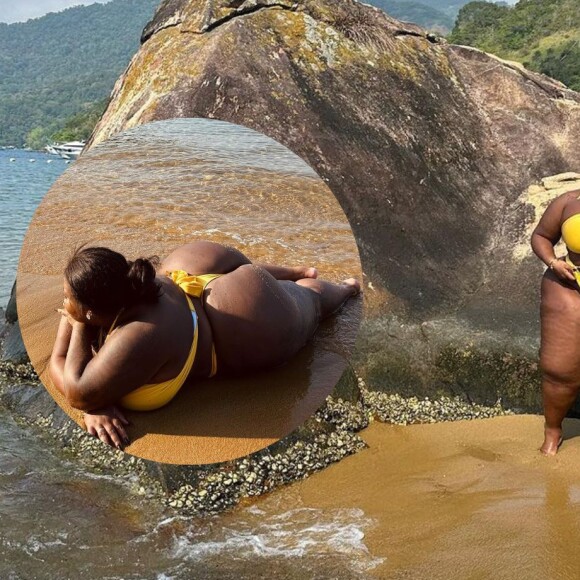 Jojo Todynho exibe corpo em dia de praia e vira alvo de críticas