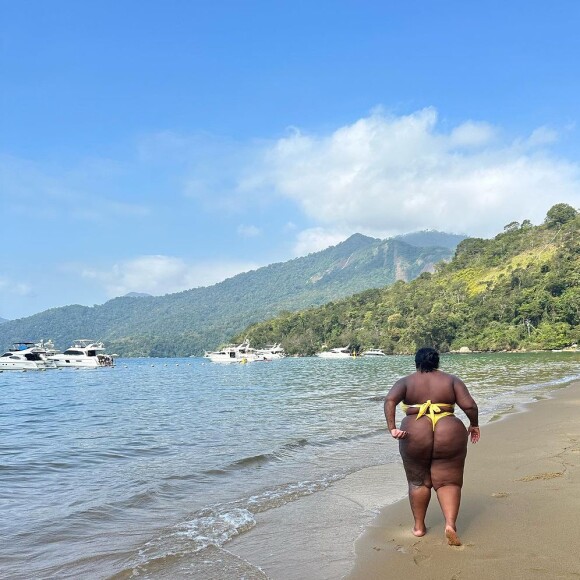 O lugar escolhido por Jojo Todynho foi a paradisíaca Angra dos Reis