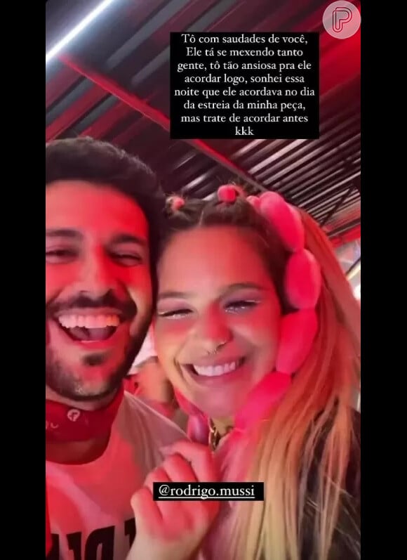 Rodrigo Mussi e Viih Tube estavam bem próximos um pouco antes do ex-BBB se acidentar