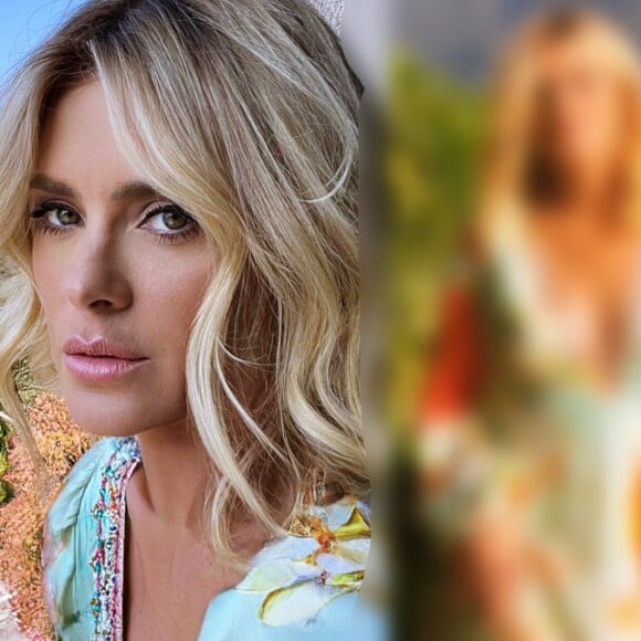 Carolina Dieckmann usou vestido floral com recorte que pode te inspirar para diversas ocasiões