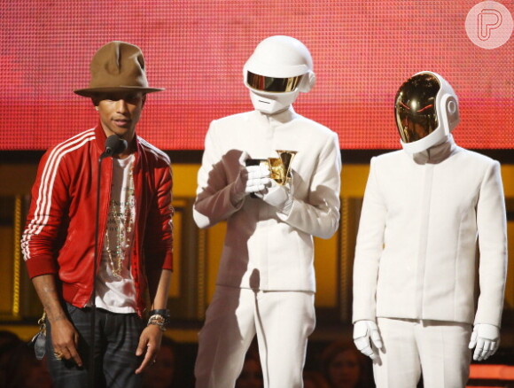 A dupla francesa Daft Punk foram os grandes vencedores do Grammy 2014