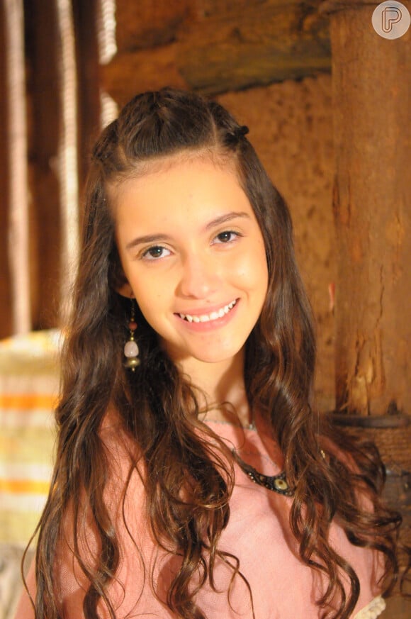 Rafaela Sampaio estreou na Record TV em 2015 na novela 'Os Dez Mandamentos'