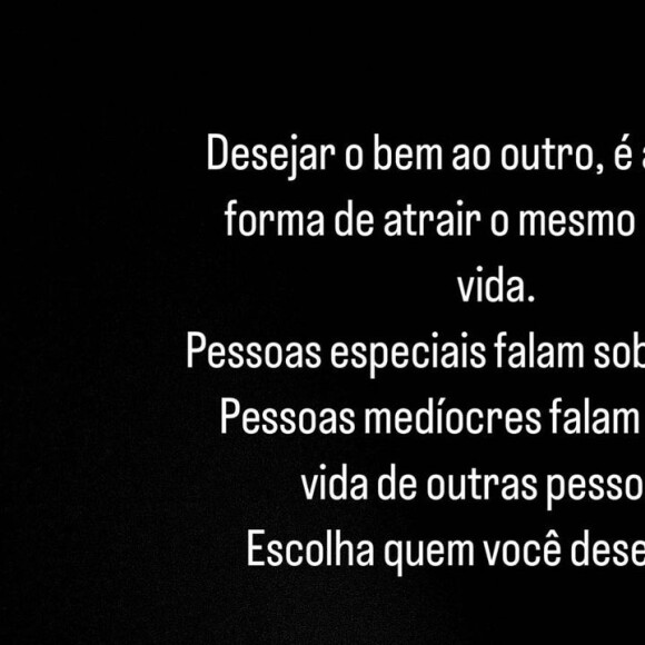 Mariana Rios desmentiu notícia de que teria ficado com ex de amiga