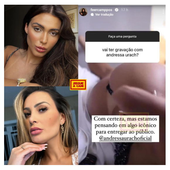 'Algo icônico': Fernanda Campos, ex-amante de Neymar, revela que prepara vídeo pornô com Andressa Urach