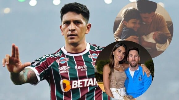 Germán Cano teve inspiração na história de amor de Messi e Antonella para dar nome à filha recém-nascida. Entenda!