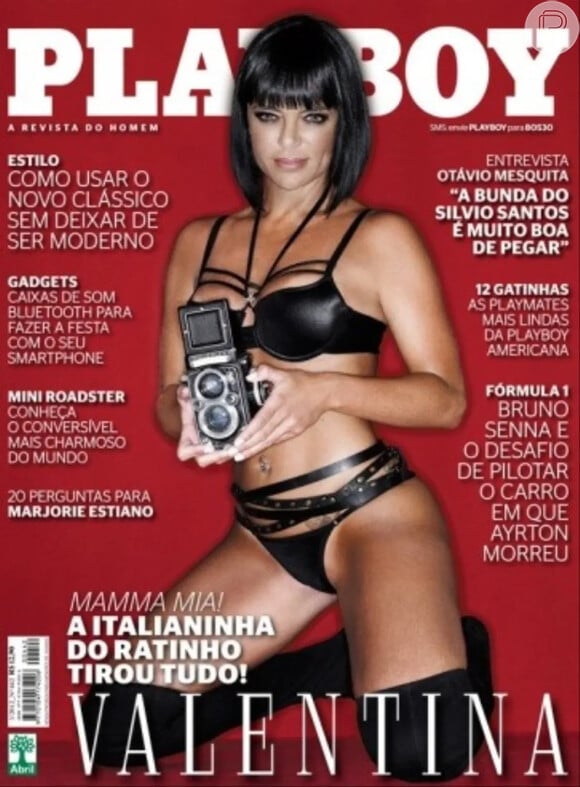 Valentina Francavilla posou nua para a Playboy em 2012