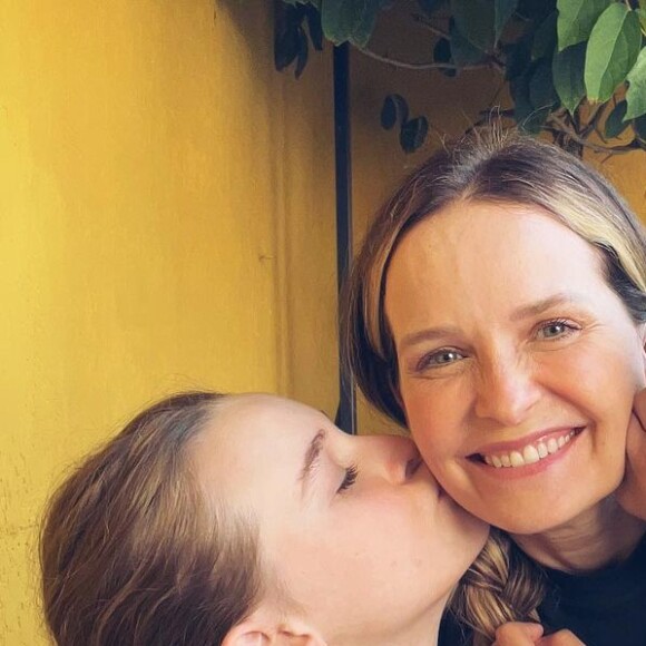 Fernanda Rodrigues também é mãe de Bento, de 7 anos