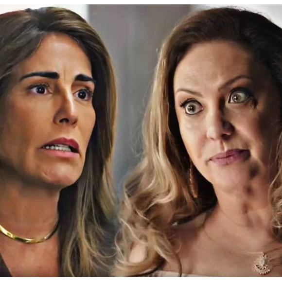 Em Terra e Paixão, Agatha (Eliane Giardini) e Irene (Gloria Pires) são rivais declaradas