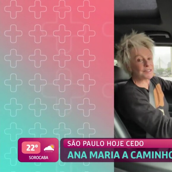 Ana Maria Braga revela o segredo do cabelo rosa e diz que se
