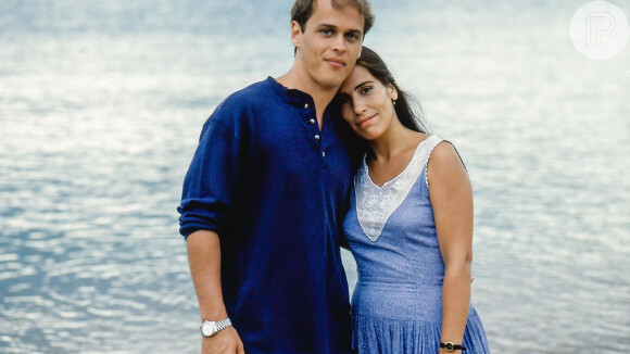 Em Mulheres de Areia, exibida na Faixa Especial da Globo, Ruth (Gloria Pires) e Marcos (Guilherme Fontes) se amam