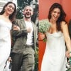 Pedro Neschling e Nathalie Passos, com vestido de noiva simples, se casam no civil acompanhados das mães e cachorros. Fotos!