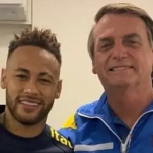 Neymar é apoiador do ex-presidente Jair Bolsonaro