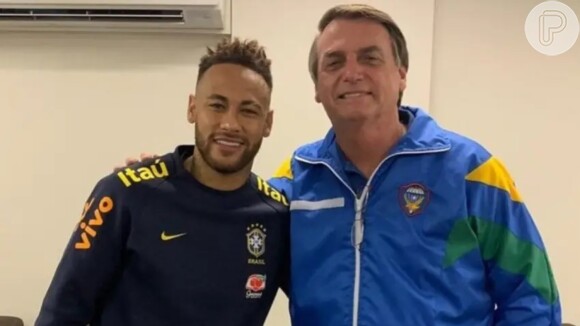 Neymar é apoiador do ex-presidente Jair Bolsonaro