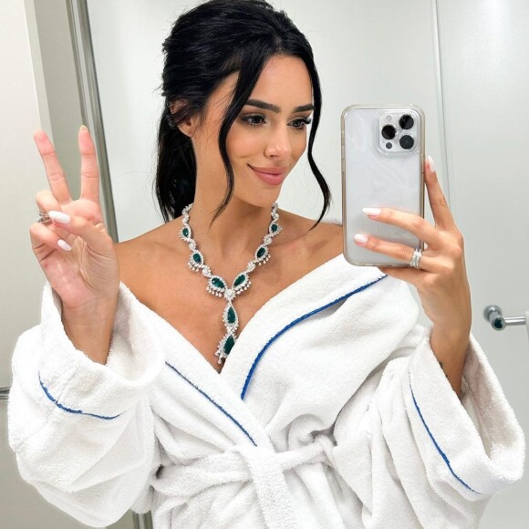 Bruna Biancardi postou uma frase de cunho religioso, que fala sobre 'descansar e se recompor'