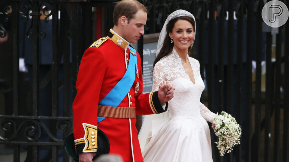 Kate Middleton e Príncipe William se casaram em 12 de abril de 2011