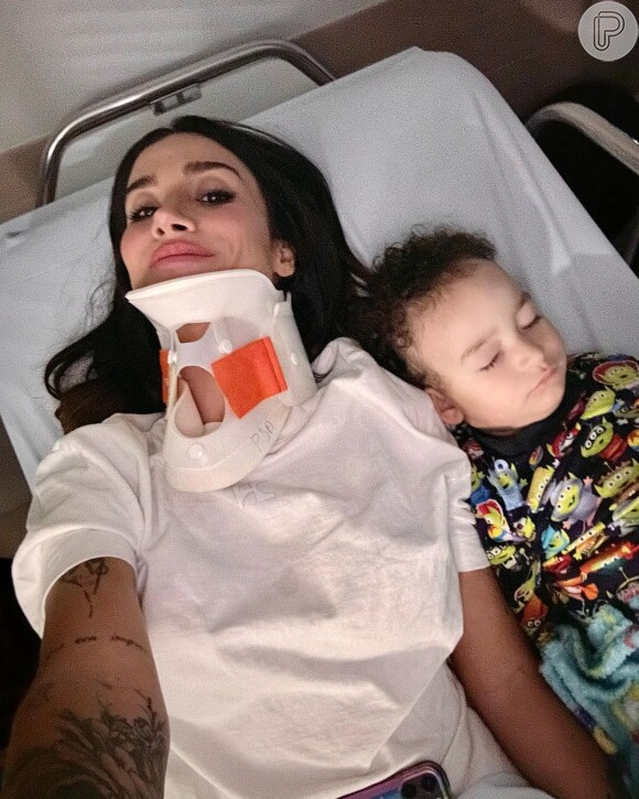 Bianca Andrade: 'A cadeirinha salvou a vida do meu bebê. Não saiam jamais, em hipótese alguma, sem as suas crianças na cadeirinha'