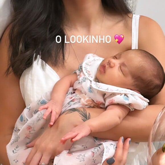 Bruna Biancardi confirmou que ela e a filha de apenas um mês, não estavam no imóvel no momento do roubo