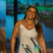 Preta Gil estreia como modelo na SPFW desfila com bolsa de ileostomia e vestido com fenda generosa