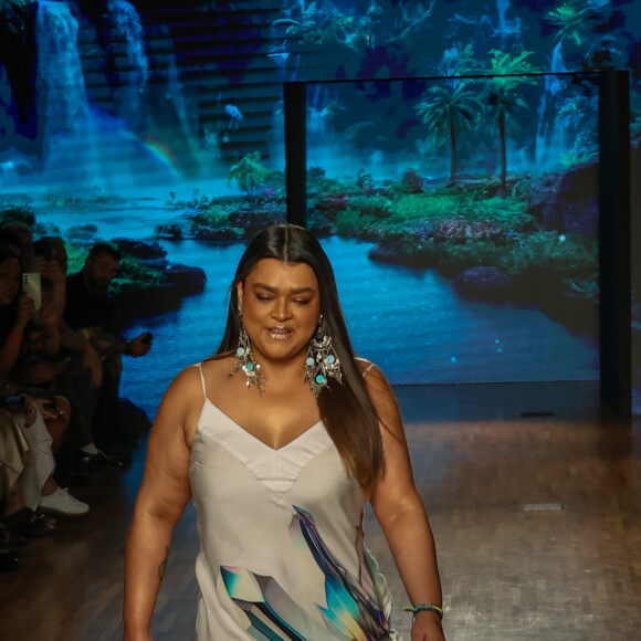Preta Gil definiu como 'um presente' a participação na São Paulo Fashion Week