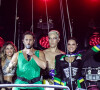 RBD no Brasil: parte do grupo usou as cores da bandeira brasileira no show
