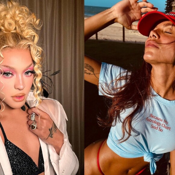 Anitta e Pabllo Vittar compartilham tatuagem íntima curiosa em comum na bunda. Veja fotos!