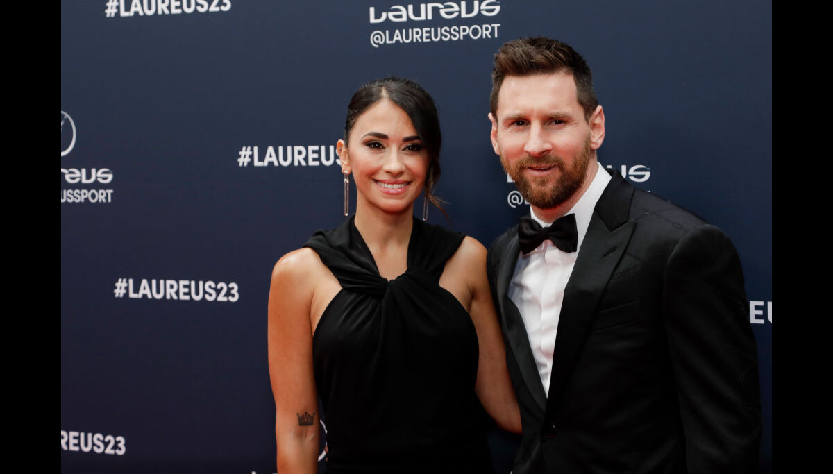 Foto: Messi e Antonella Roccuzzo se casaram em 2017 - Purepeople