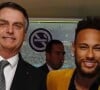 Neymar e Bolsonaro se encontraram em público algumas vezes e estes encontros renderam diversas reações na web
