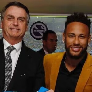 Neymar e Bolsonaro se encontraram em público algumas vezes e estes encontros renderam diversas reações na web