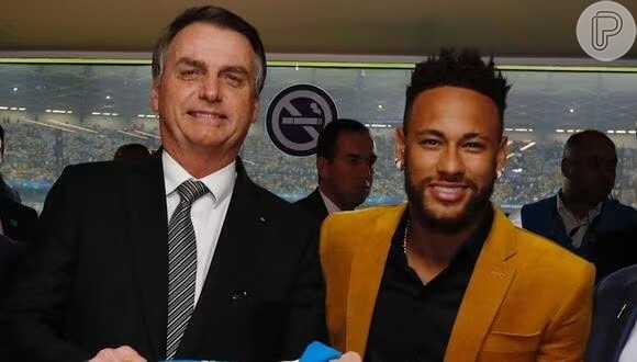 Neymar e Bolsonaro se encontraram em público algumas vezes e estes encontros renderam diversas reações na web