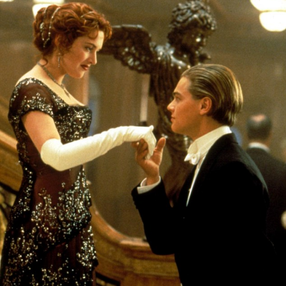 Leonardo DiCaprio protagonizou o clássico 'Titanic' com Kate Winslet