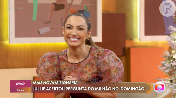 Globo define saída de Patrícia Poeta do 'Encontro'; saiba quem vai substituí-la no programa