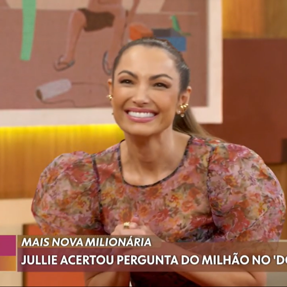 Globo define saída de Patrícia Poeta do 'Encontro'; saiba quem vai substituí-la no programa