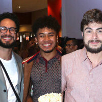 'Terra e Paixão' no cinema? Atores do elenco da novela se reúnem e prestigiam Tatá Werneck em lançamento de filme