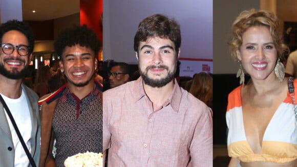 'Terra e Paixão' no cinema? Atores do elenco da novela se reúnem e prestigiam Tatá Werneck em lançamento de filme