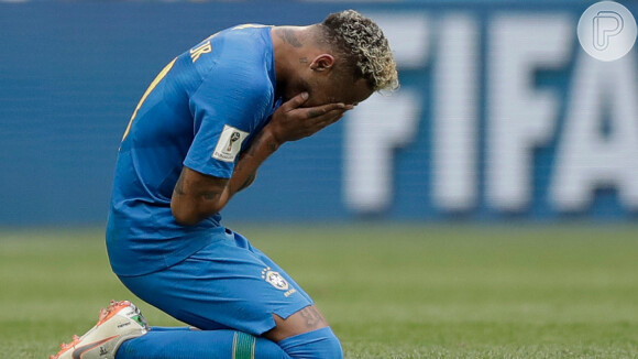 Neymar se abalou com a queda do Santos para a Segunda Divisão do Campeonato Brasileiro em 2024