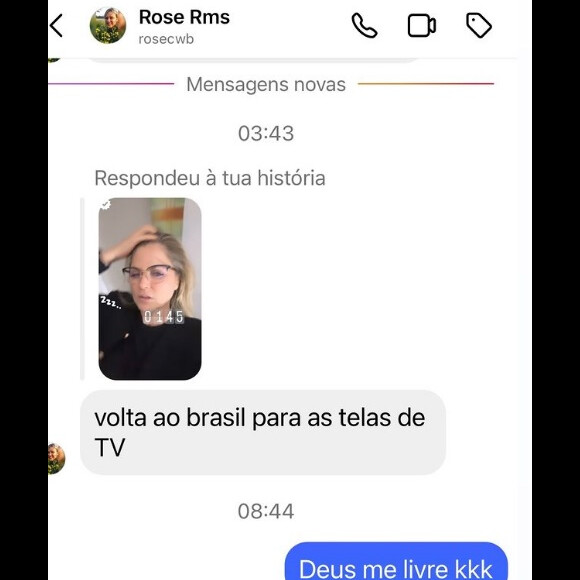 Susana Werner nem pensa retornar à TV, onde apresentou programas e fez novelas