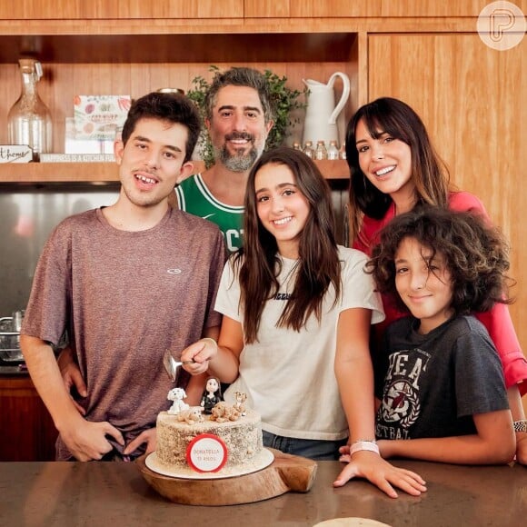 Marcos Mion tem três filhos com Suzana Gullo