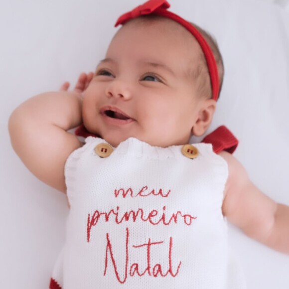 Este é o primeiro Natal de Mavie, filha de Neymar e Bruna Biancardi