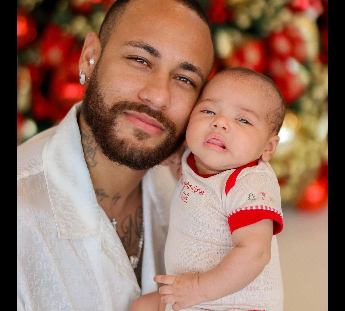 Foto: Neymar Também Fez Um Ensaio Especial De Natal Com A Filha ...