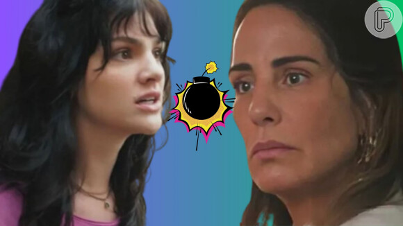 Em 'Terra e Paixão', Petra (Debora Ozório) briga com Irene (Gloria Pires) e culpa a mãe pelo fim da relação com Helio (Rafael Vitti).