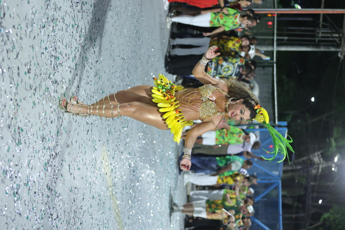 Foto: Fabiola Andrade é mulher de Rogério Andrade, patrono da Mocidade  Independente - Purepeople