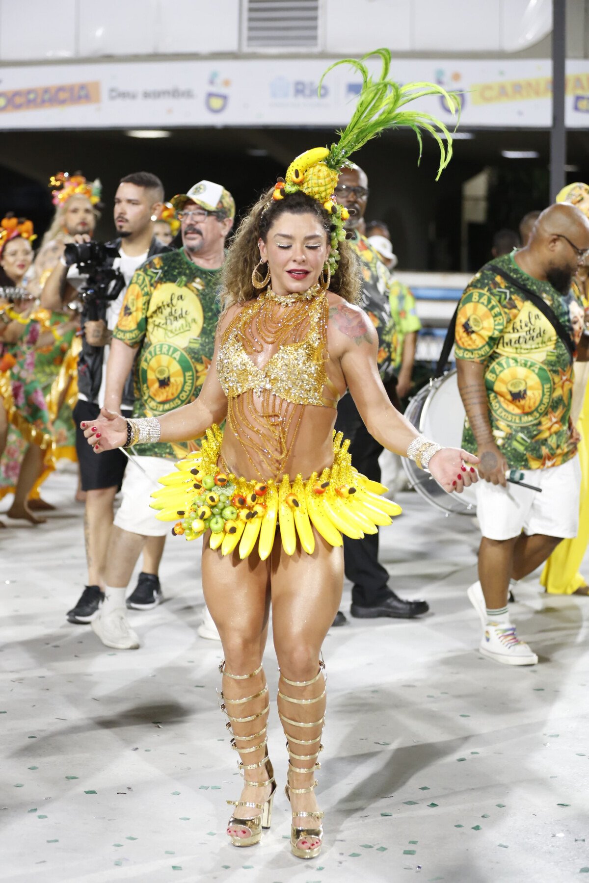 Foto: Fabiola Andrade tenta levar a Mocidade Independente a uma colocação  melhor que o 11º lugar no carnaval 2023 - Purepeople